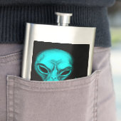 Flasque Alien, je veux croire (En situation)