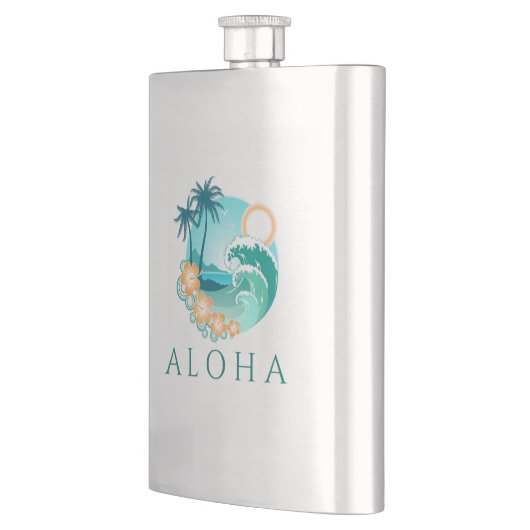 Flasque Aloha Tropical (Gauche)