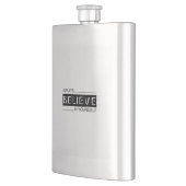 Flasque #AlwaysBelieveInYourselfClassicFlask (Gauche)