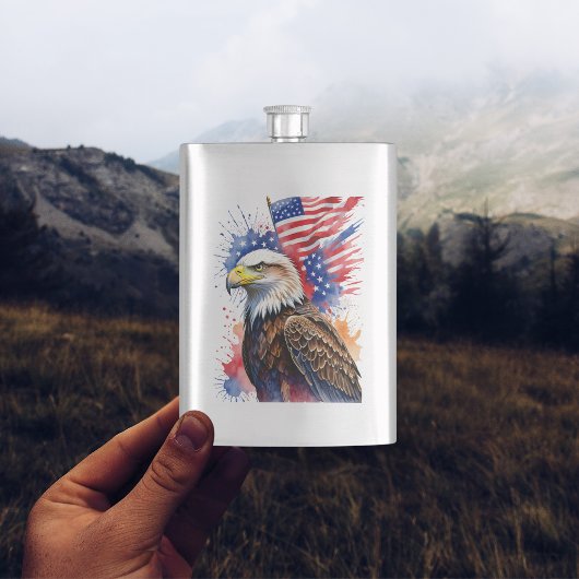 Flasque American Pride Aigle Hip Flask