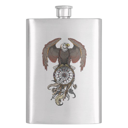 Flasque Amérindiens dreamcatcher (devant)