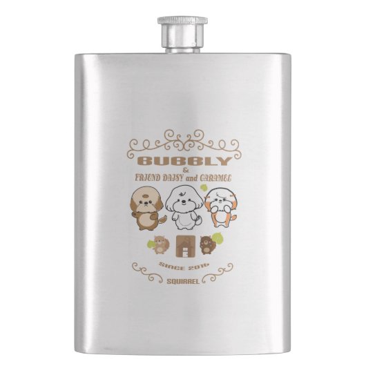 Flasque Amis (devant)