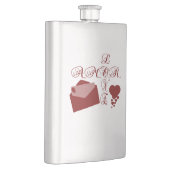 Flasque Amour Amor Valentine Design (Droite)