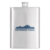 Flasque Anchorage Alaska S'il vous plaît (devant)