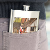 FLASQUE ANCIENNE ANGLETERRE (En situation)