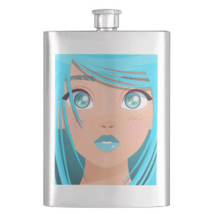 FLASQUE ANIME CARTOON GIRL