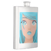 FLASQUE ANIME CARTOON GIRL (Droite)