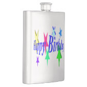 Flasque Anniversaire coloré (Droite)