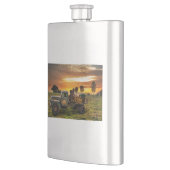 Flasque Antique ramassage à la campagne (Gauche)