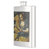 FLASQUE ANTIQUE RENAISSANCE TAROT 18 - LA LUNE (Gauche)