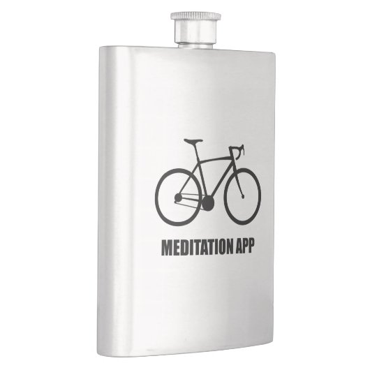 Flasque Application de méditation de vélo (Droite)