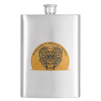 Flasque Apporter l'humour à chaque patient individuellemen