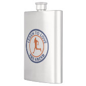 Flasque Apprendre À Aimer Le Courant De La Terre (Gauche)