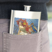 Flasque Aquarius Mermaid Bleu gothique (En situation)