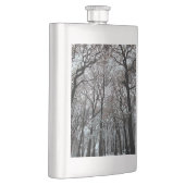 Flasque Arbres, dans la neige (Droite)