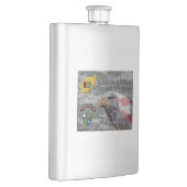 Flasque Armée afghane de combat 75e régiment de Rangers (Droite)