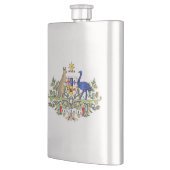 Flasque Armoiries de l'Australie (Gauche)