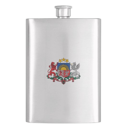 Flasque Armoiries de Lettonie (devant)