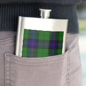 Flasque Armstrong clan tartan bleu vert plaid (En situation)