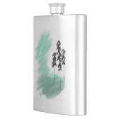 Flasque Art de l'arbre vert scandinave simple menthe moder (Gauche)