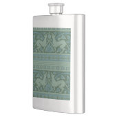 Flasque Art Déco Nouveau Chien Nature Motif animal (Gauche)