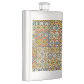 Flasque Art Géométrique Coloré Antique Égyptien Graphique (Droite)