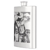 Flasque Art original Cowboy Dessin Cool classique Hip (Gauche)