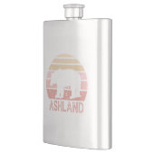 Flasque Ashland Oregon Retro Bear (Gauche)
