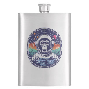 Flasque Astronaute du singe spatial