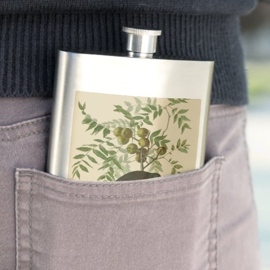 Flasque Audubon American Crow Black Bird (En situation)