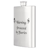 Flasque Avertissement : Protégé par des féeries (Gauche)