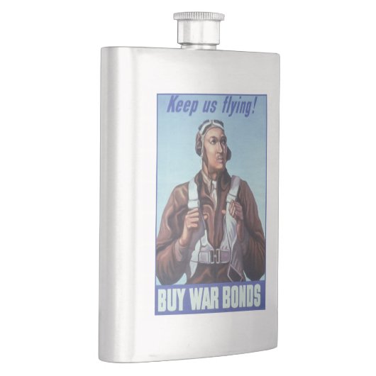 Flasque Aviateurs noirs : Service militaire de combat de 2 (Droite)