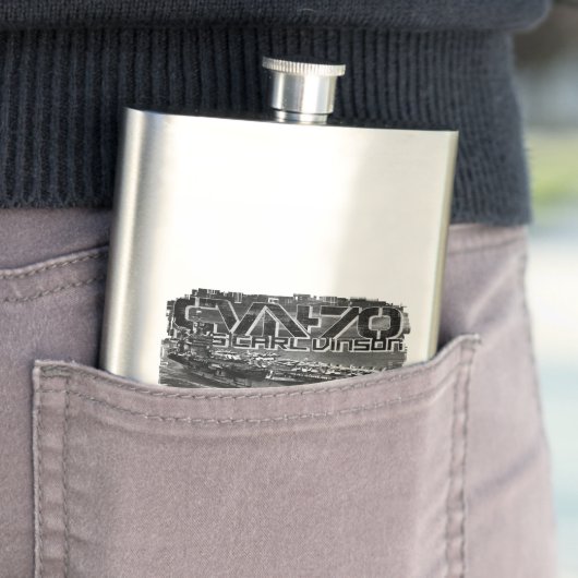 Flasque Avion Carl Vinson Classic Flask (En situation)
