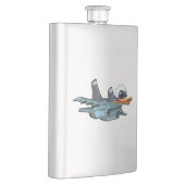 Flasque Avion de dessin (Droite)