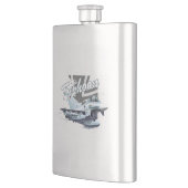 Flasque Avion de dessin (Gauche)