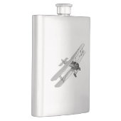 Flasque Avion vintage (Droite)