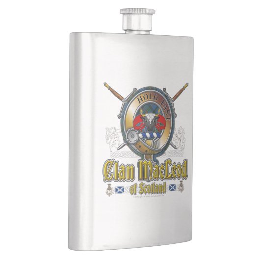 Flasque Badge de clan MacLeod (Droite)