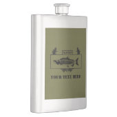 Flasque Badge de pêcheur de combat de l'Alaska (Droite)