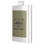 Flasque Badge de pêcheur de combat de l'Alaska (Gauche)