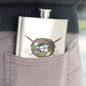 Flasque Badge du clan Galbraith (En situation)