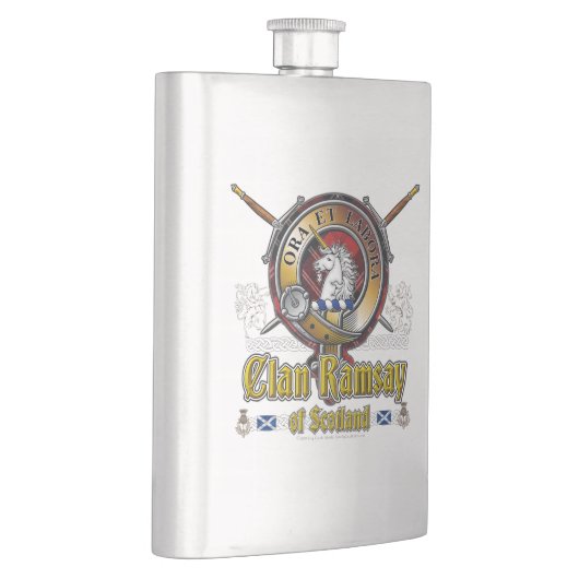 Flasque Badge Ramsay Clan (Droite)