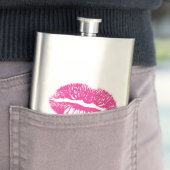 Flasque Baiser, Lèvres roses (En situation)
