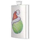 Flasque Bal de Tennis Festif à Santa Hat (Gauche)