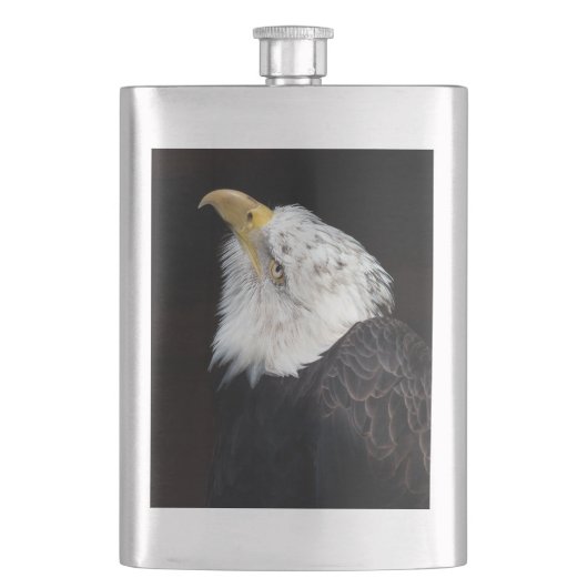 Flasque Bald Eagle Portriat (devant)