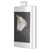 Flasque Bald Eagle Portriat (Gauche)