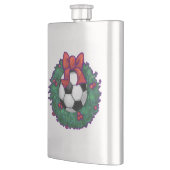 Flasque Balle de football Noël (Gauche)