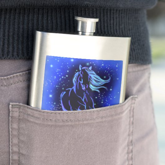 Flasque Ballon à cheval (En situation)