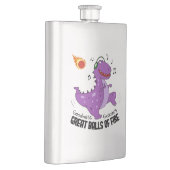 Flasque Ballons De Feu Dinosaure Meteor (Droite)