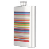 Flasque Bandes chaudes et colorées (Gauche)