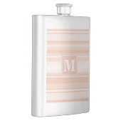 Flasque Bandes de pêche monogramme (Droite)